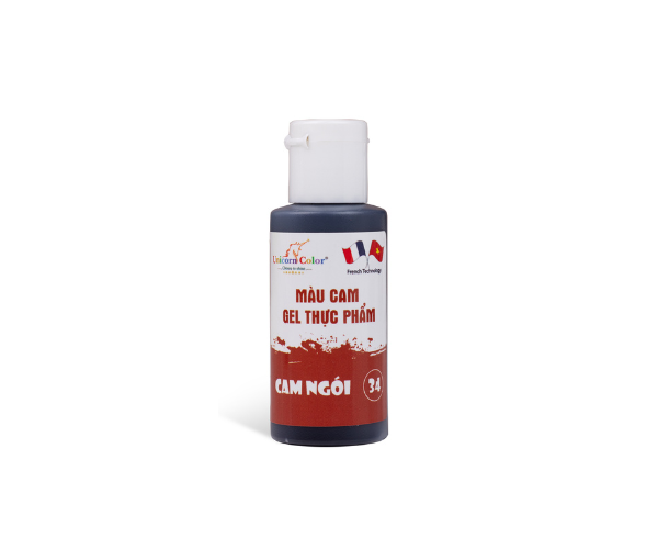 Màu Cam Ngói Gel Thực Phẩm 28g